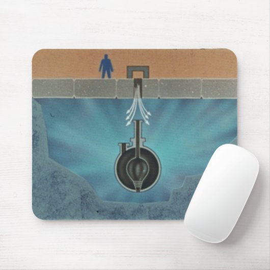 Mousepad-Mousepad-Experiment mit homogenen Reaktor Mousepad (Mit Mouse)