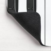Mousepad-Mousepad für Schwarz/Weiß-Piano-Tastatur Mousepad (Ecke)