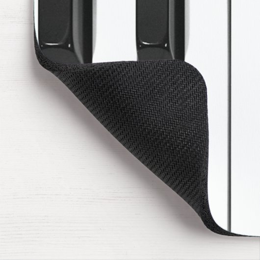 Mousepad-Mousepad für Schwarz/Weiß-Piano-Tastatur Mousepad (Ecke)