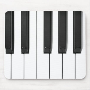Mousepad-Mousepad für Schwarz/Weiß-Piano-Tastatur Mousepad