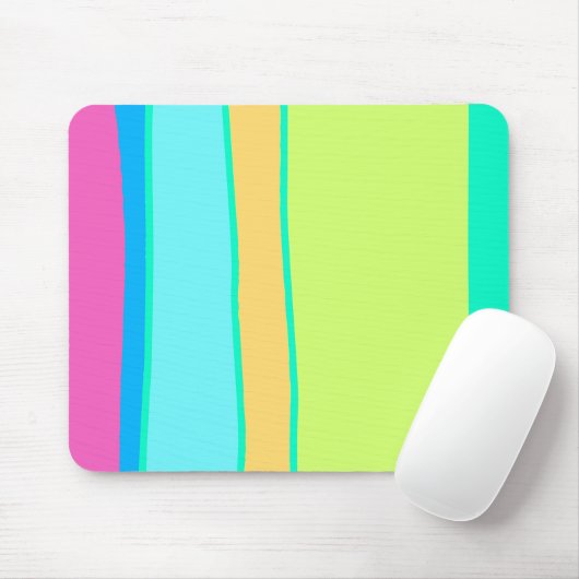 Mousepad-Mousepad in kräftigen Farbtönen Mousepad (Mit Mouse)