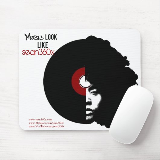 Mousepad Musik sean360x (Mit Mouse)