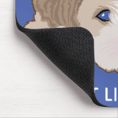 Mousepad muss Gesichtszüge/Furry Baby lecken (Ecke)