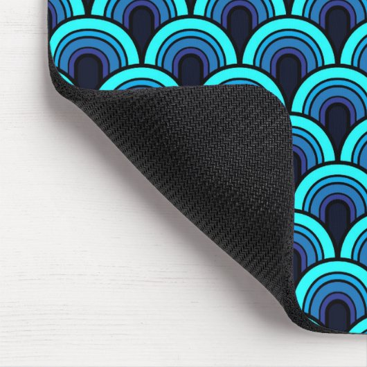 Mousepad nahtloses Retro Muster (Ecke)