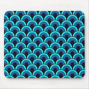 Mousepad nahtloses Retro Muster