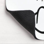 Mousepad-Narren Gedreht Mousepad (Ecke)