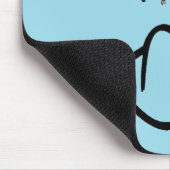 Mousepad-Narren Gedreht Mousepad (Ecke)