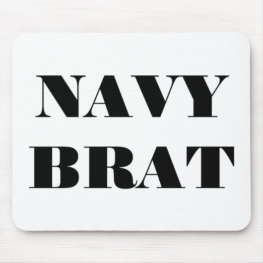 Mousepad Navy Brat (Vorne)