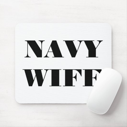 Mousepad Navy-EHEFRAU (Mit Mouse)