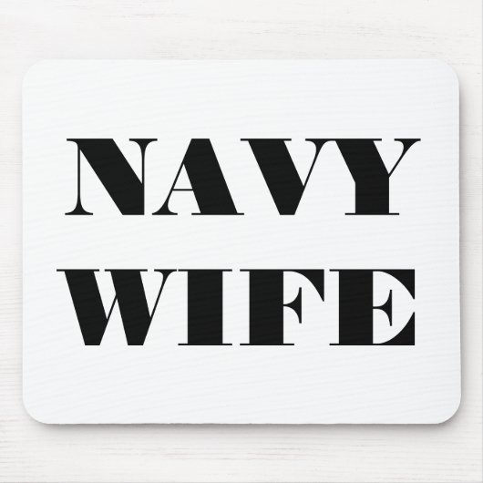 Mousepad Navy-EHEFRAU (Vorne)
