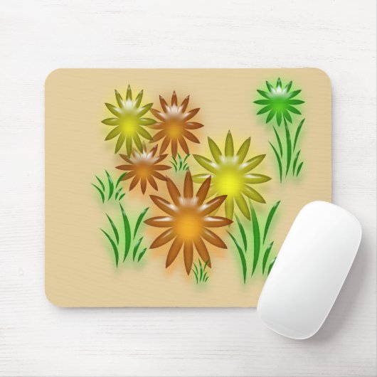 Mousepad - Neon Daisies (Mit Mouse)