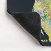 Mousepad/nordamerikanischer Kontinent Mousepad (Ecke)