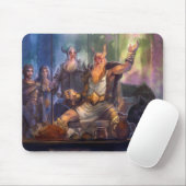 Mousepad - Odin und Einherjars (Mit Mouse)