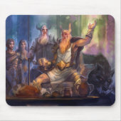 Mousepad - Odin und Einherjars (Vorne)