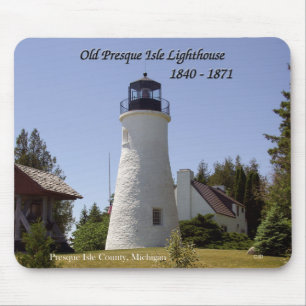 Mousepad Old Presque Isle Lighthouse