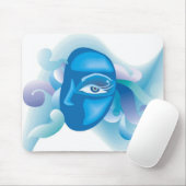 Mousepad-One mit Augen Fantasie Mousepad (Mit Mouse)