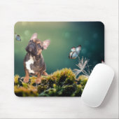 Mousepad onnen Bulldogge (Mit Mouse)