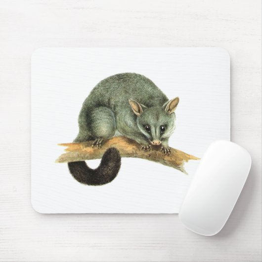 Mousepad - Opossum (Mit Mouse)
