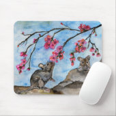 Mousepad Original Watercolor Design (Mit Mouse)