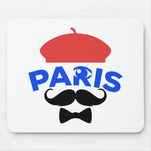 Mousepad Paris by Ciel My Moustache (Vorne)