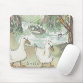 Mousepad "Paris/Parc Sketch Watercolor" (Mit Mouse)