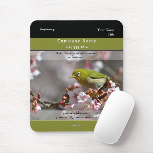 Mousepad-Parrot - HAMbyWG Mousepad (Mit Mouse)