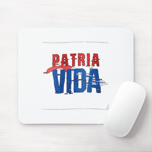 Mousepad Patria y vida (Mit Mouse)