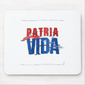 Mousepad Patria y vida (Vorne)