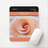 Mousepad-Peach-Rose - HAMbyWG Mousepad (Mit Mouse)