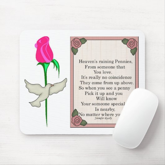 Mousepad-Penny von Himmel-Kleber Penny an Mousepad (Mit Mouse)