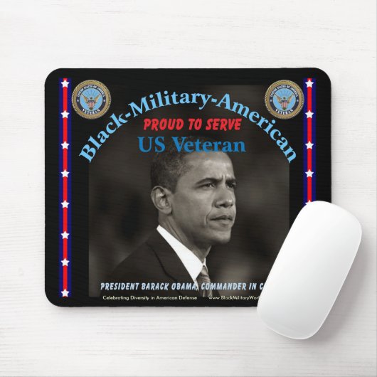 Mousepad, pensioniertes Militär Mousepad (Mit Mouse)