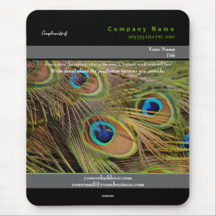 Mousepad-Pfauenfeathers fördern - HAMbyWG Mousepad