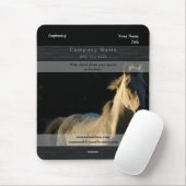Mousepad-Pferd zu Werbezwecken - HAMbyWG Mousepad (Mit Mouse)