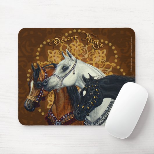 Mousepad Pferde Wüsten-Könige Arabian (Mit Mouse)