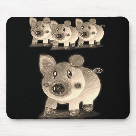 Mousepad Pig (Vorne)