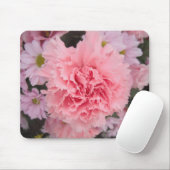 Mousepad Pink Carnation Beauty (Mit Mouse)