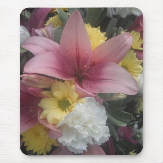 Mousepad Pink Lily Beauty (Vorne)