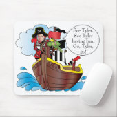 Mousepad "Piratenschiff" personalisieren (Mit Mouse)