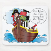 Mousepad "Piratenschiff" personalisieren (Vorne)
