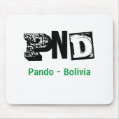 Mousepad PND Pando Bolivia (Vorne)