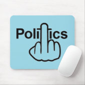 Mousepad-Politik Gedreht Mousepad (Mit Mouse)