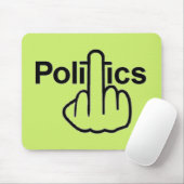 Mousepad-Politik Gedreht Mousepad (Mit Mouse)