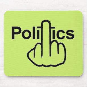 Mousepad-Politik Gedreht Mousepad