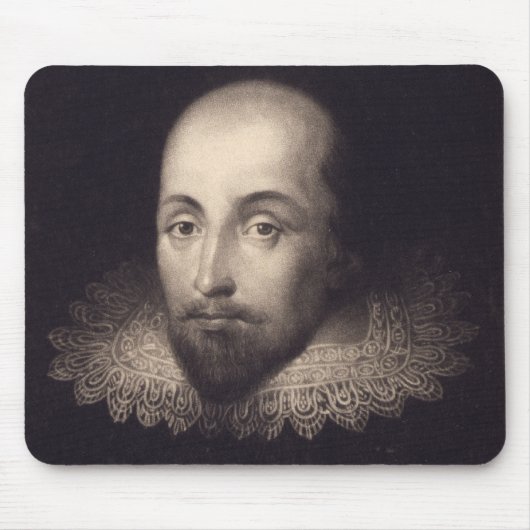 Mousepad "Portrait of Shakespeare" (Vorne)