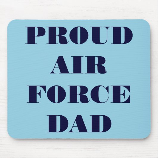 Mousepad Proud Air Force Vater (Vorne)