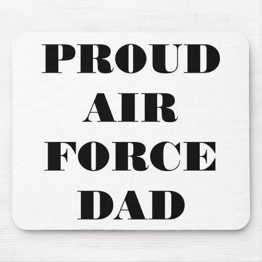Mousepad Proud Air Force Vater (Vorne)