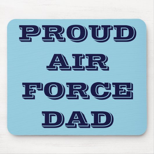 Mousepad Proud Air Force Vater (Vorne)