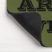 Mousepad Proud Army Ehefrau (Ecke)