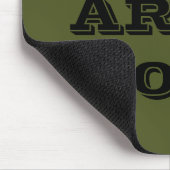 Mousepad Proud Army Ehefrau (Ecke)
