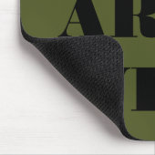 Mousepad Proud Army Ehefrau (Ecke)